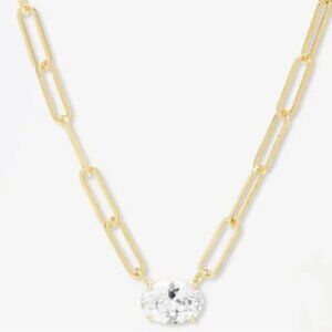 Melinda Maria Hello Gorgeous Samantha Chain Necklace